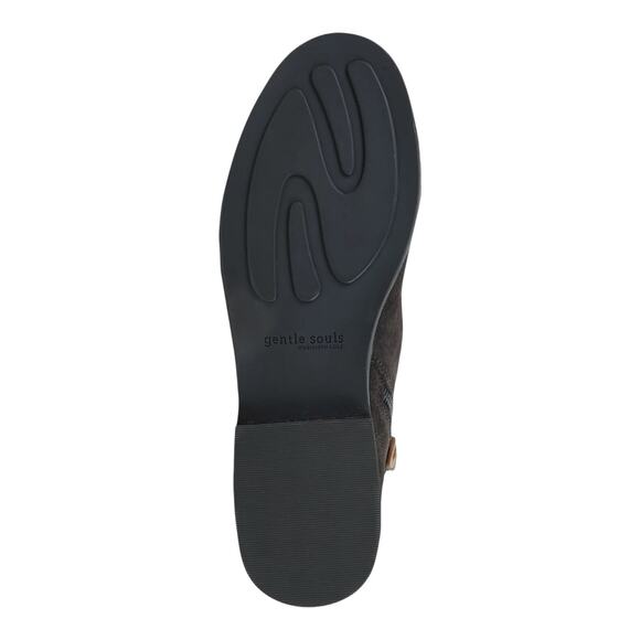 Gentle Souls Women's Emma 2 Zip Booties Brown Size 5 1/2 M - Picture 4 of 4